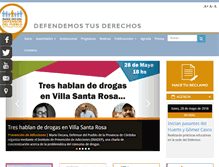 Tablet Screenshot of defensorcordoba.org.ar